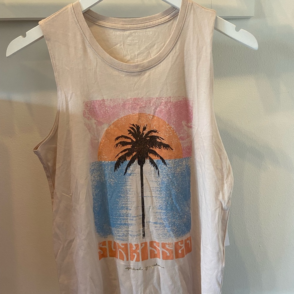 Spiritual Gangster - Muscle Tank “Sunkissed” 🌅